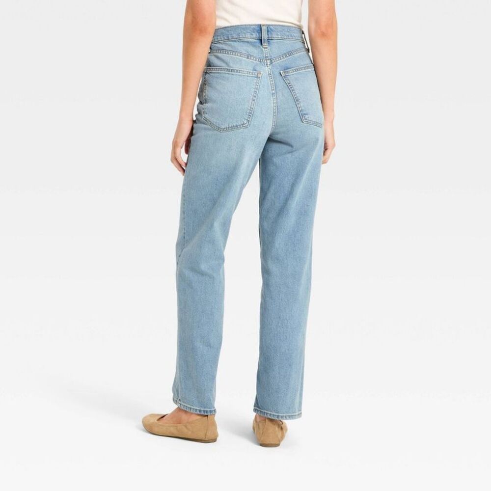 Women's Highest-Rise Vintage Straight Jeans - Vintage Light Wash 6 - Picture 2 of 4